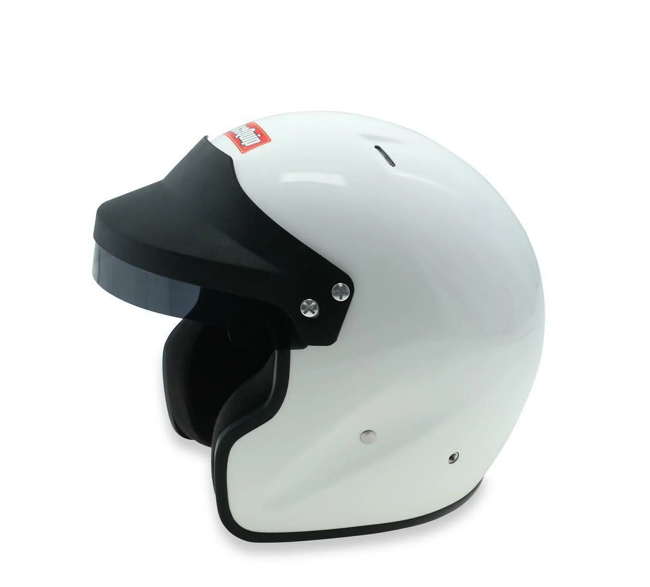 RaceQuip® 256115RQP OF20 Racing Helmet - Open Face - Snell SA2020 - White - Large