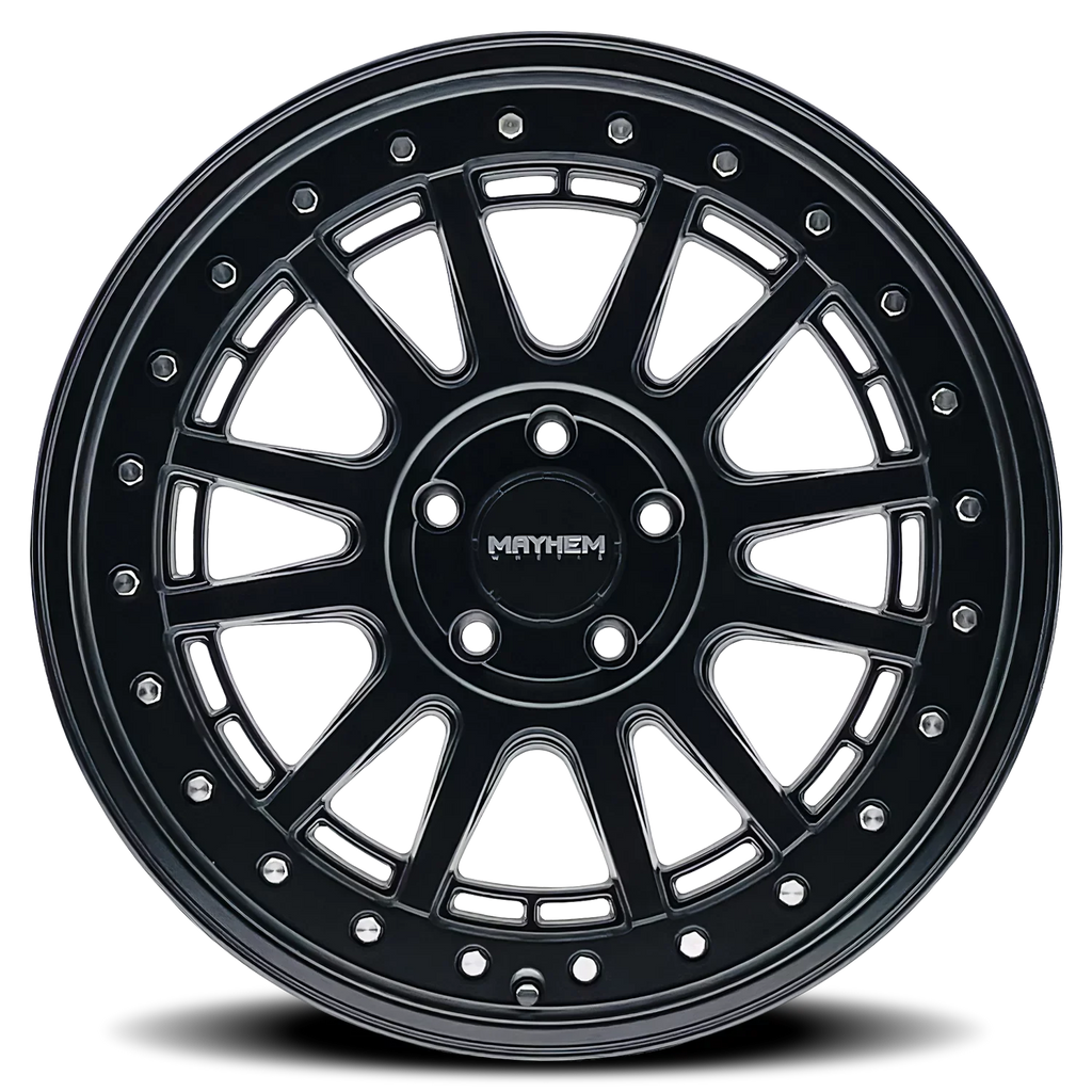 20x9 Mayhem 8305 Compass Matte Black Wheel 6x5.5 (0mm)