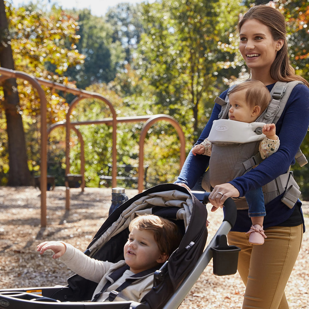 Graco Cradle Me 4-in-1 Baby Carrier, Mineral Gray