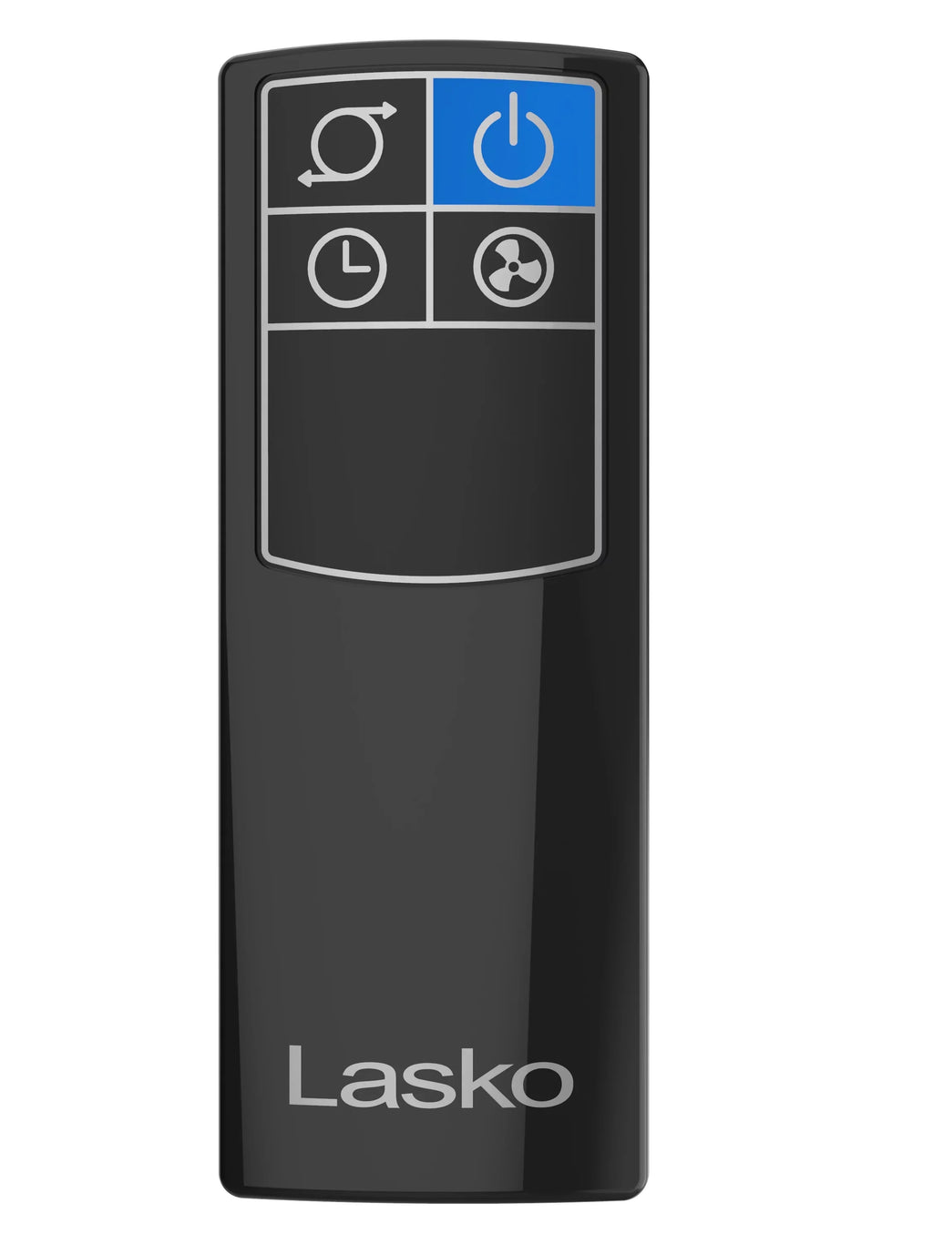 Lasko 38" 4-Speed Hybrid Tower Fan with Timer, Remote Control, Black/Silver, T38415, New
