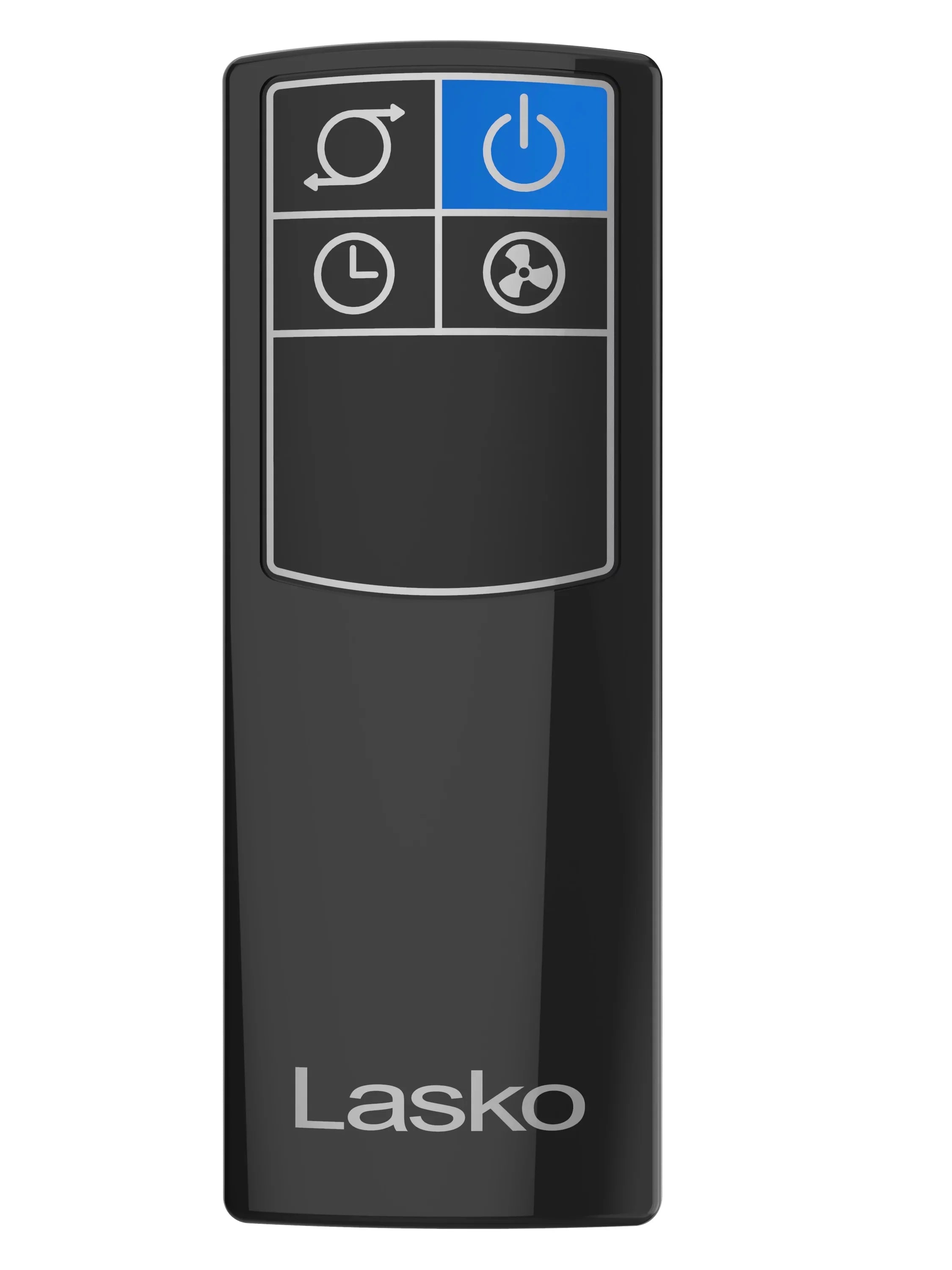 Lasko 38" 4-Speed Hybrid Tower Fan with Timer, Remote Control, Black/Silver, T38415, New