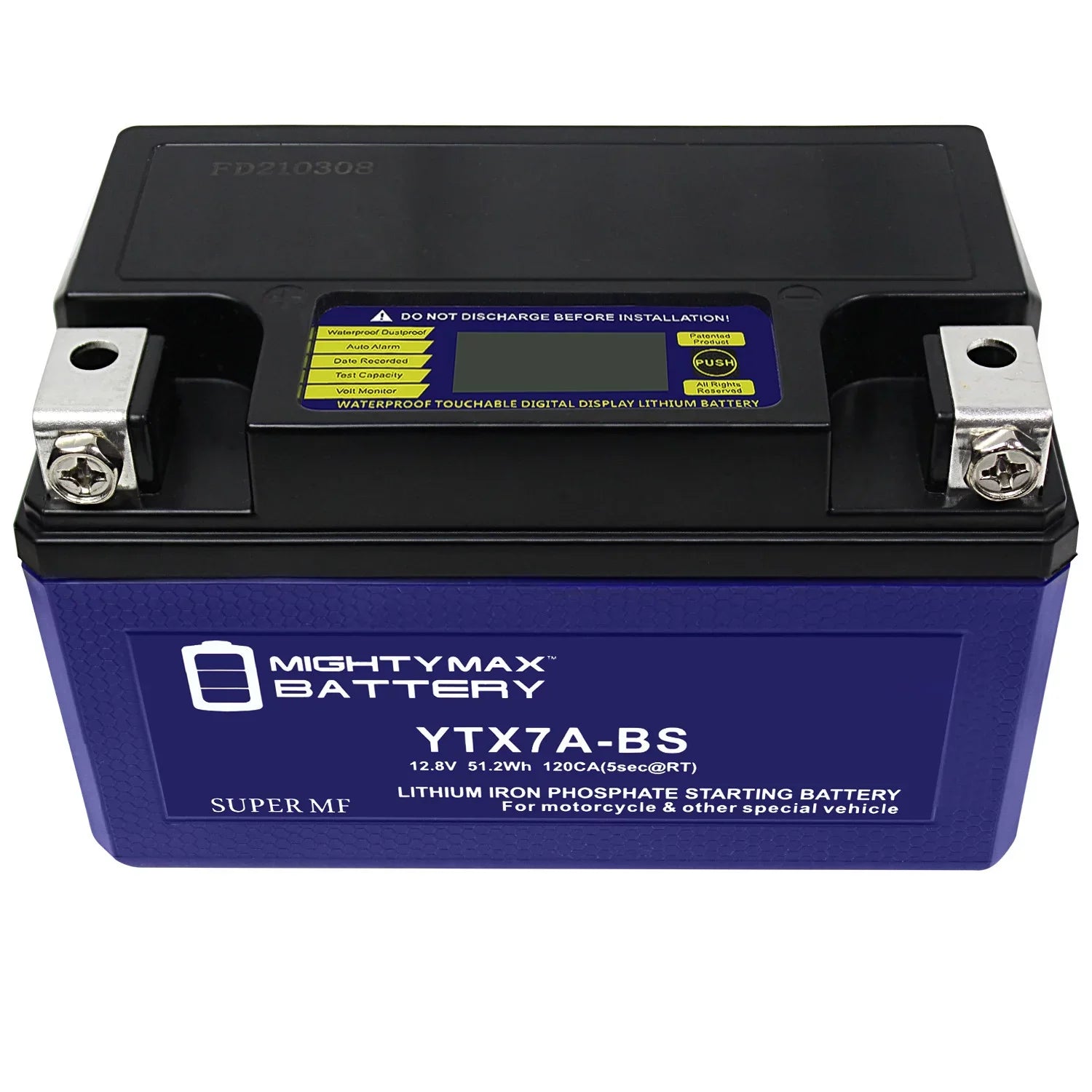 YTX7A-BS Lithium Battery Replaces Peugeot Scooter 50 Tweet Evo 2014