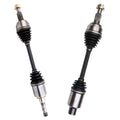 AutoShack Front New CV Axle Drive Shaft Assembly Neoprene Boots Set of 2 Driver and Passenger Side Replacement for 2010-2012 2013 2014 2015 2016 Chevrolet Equinox 2010-2016 GMC Terrain 2.4L AWD FWD