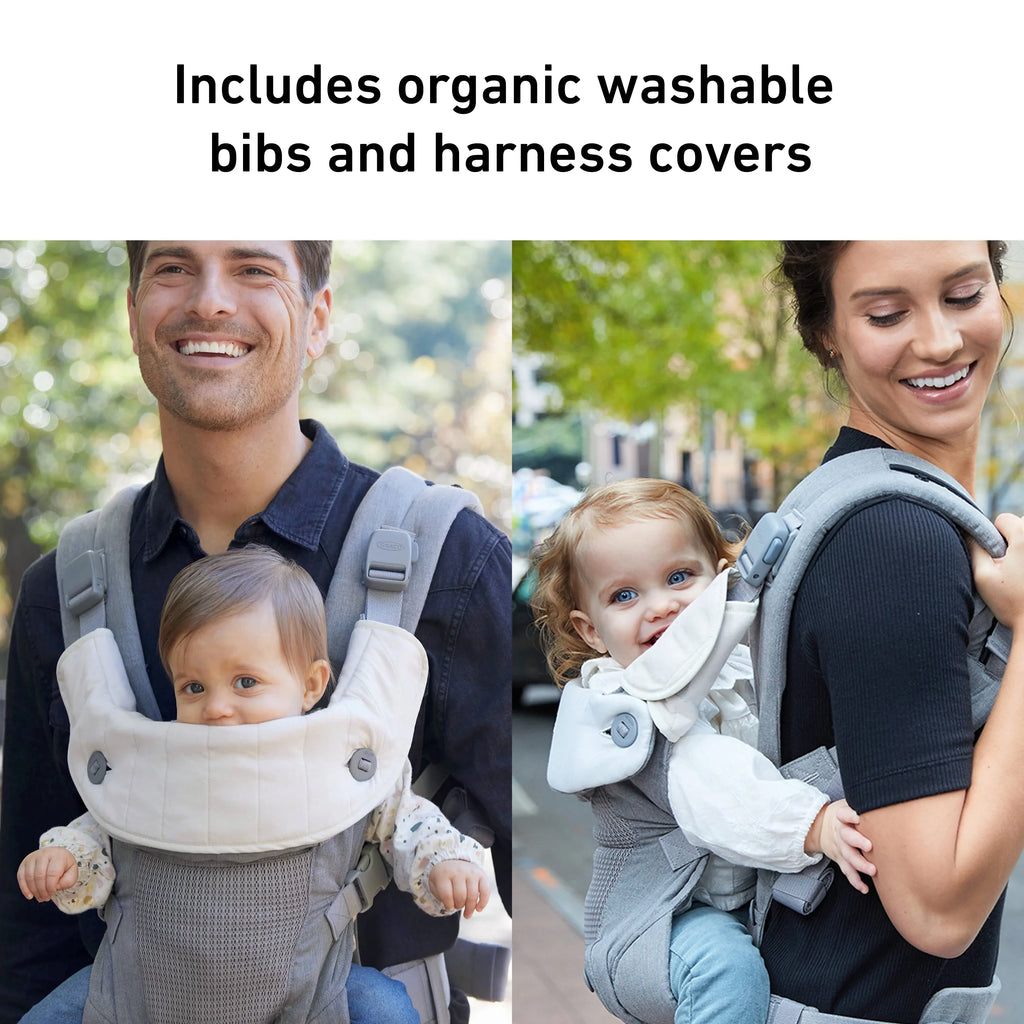 Graco Cradle Me 4-in-1 Baby Carrier, Mineral Gray