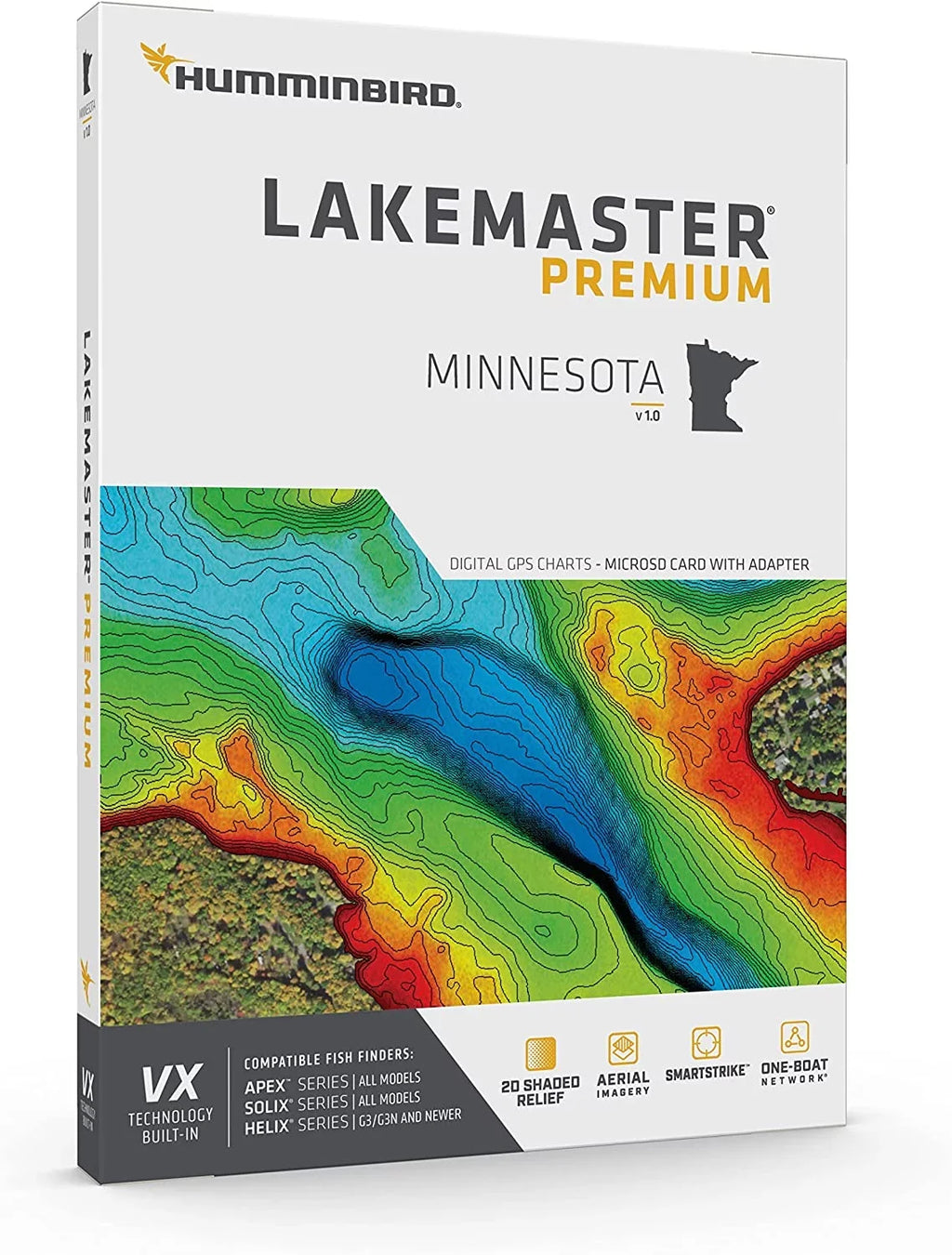 Humminbird 6020061 LakeMaster VX Premium Minnesota