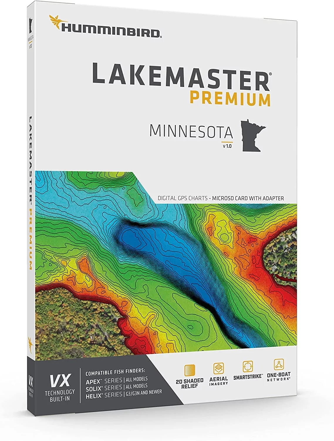 Humminbird 6020061 LakeMaster VX Premium Minnesota
