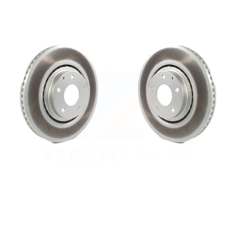 Front Coated Disc Brake Rotors Pair For Mazda CX-5 CX-9 6 3 KG-101337