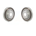 Front Coated Disc Brake Rotors Pair For Mazda CX-5 CX-9 6 3 KG-101337
