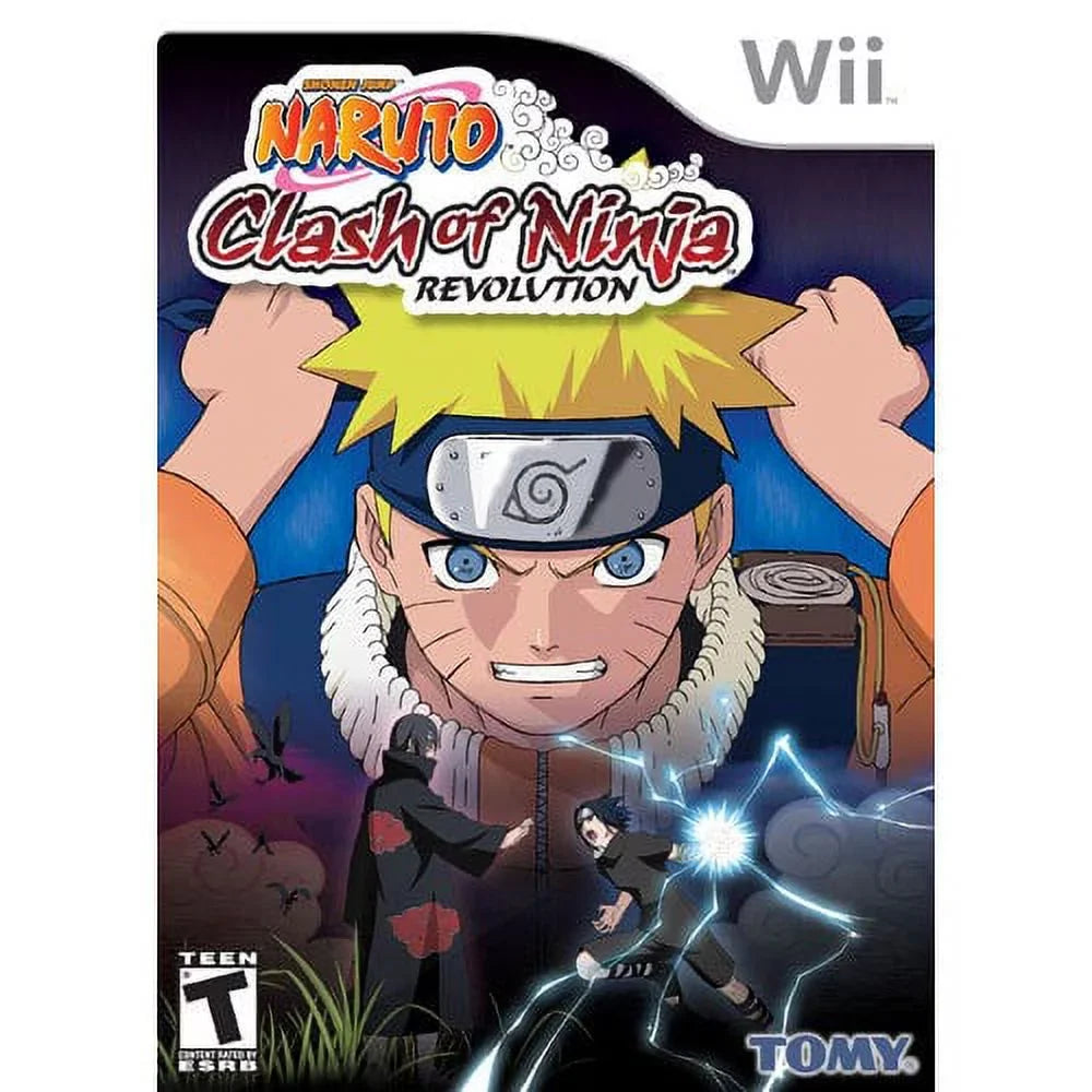Naruto: Clash Of Ninja Revolution Nintendo Wii No Manual