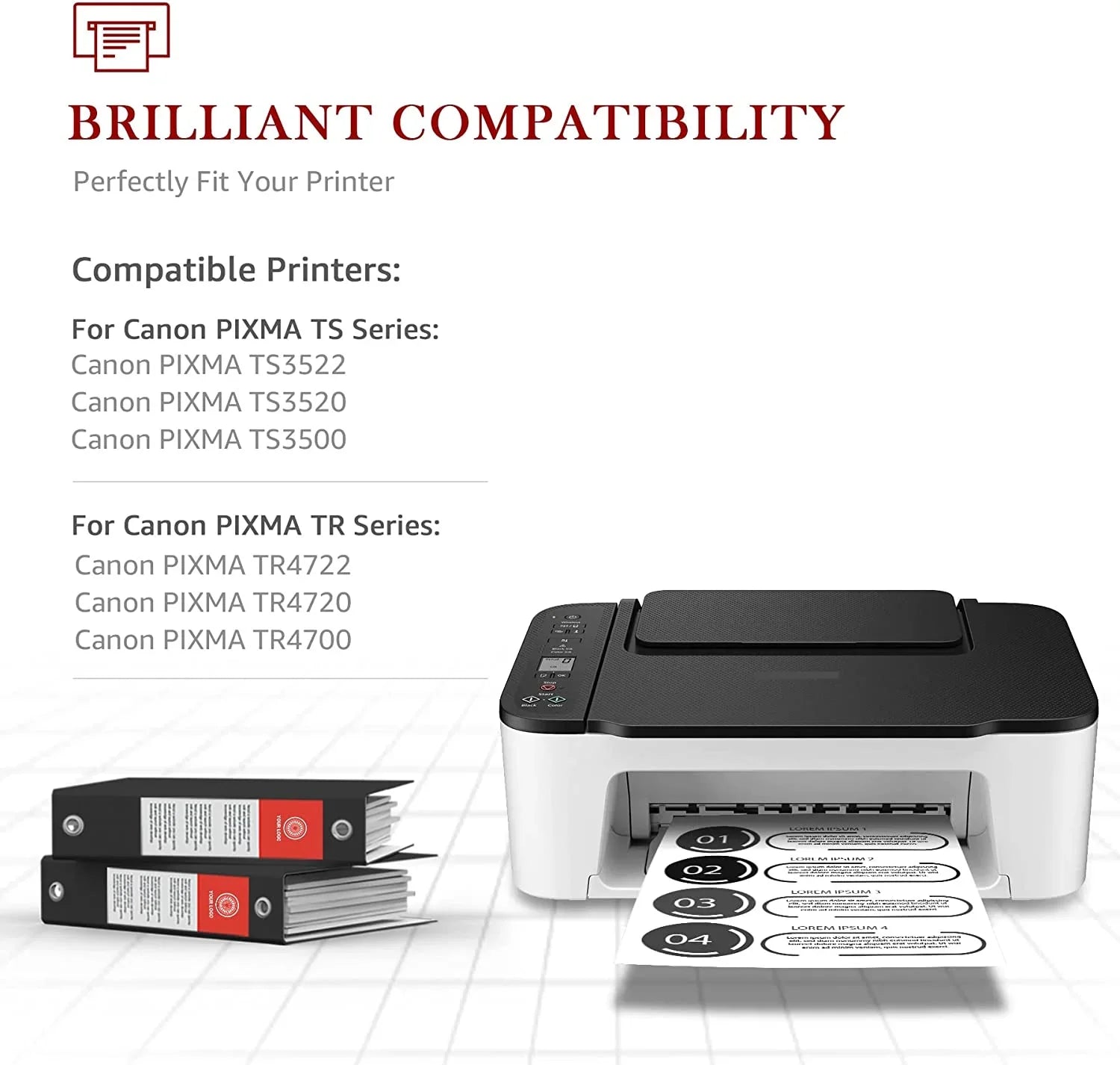 Toner Kingdom PG 275 XL Ink Cartridges Replacement for Canon Ink 275 for Canon Printers PIXMA TS3520 TS3522 TS3500 TR4720 TR4722 TR4700(2 Black)