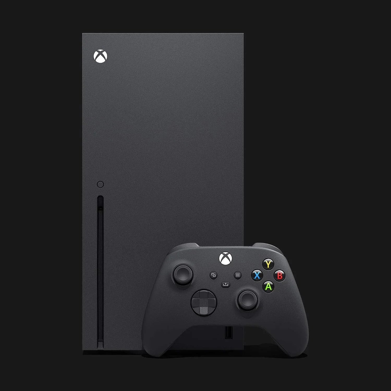 Microsoft Xbox Series X 16GB RAM Black Gaming Console + T5 Earbuds With Microphone BOLT AXTION Bundle Like New