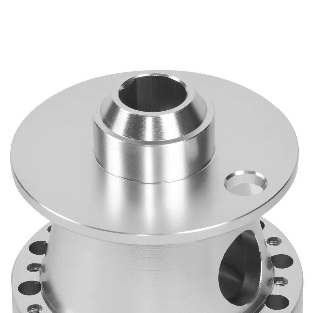 DNA Motoring HUB-ZTL-9061-SL For 1984 to 2006 Ford Mustang Ranger Thunderbird Billet Aluminum 6-Bolt Pattern Steering Wheel Hub Adaptor Boss Kit Silver