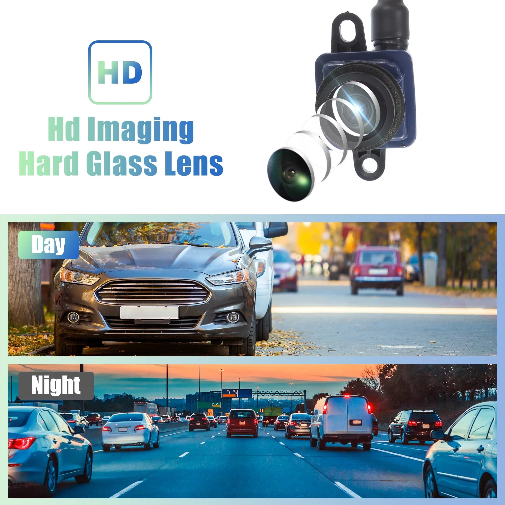 Unique Bargains Car Rear View Camera Car Rear View Backup Camera No.68288201AA for Ram ProMaster 1500 2500 3500 Black