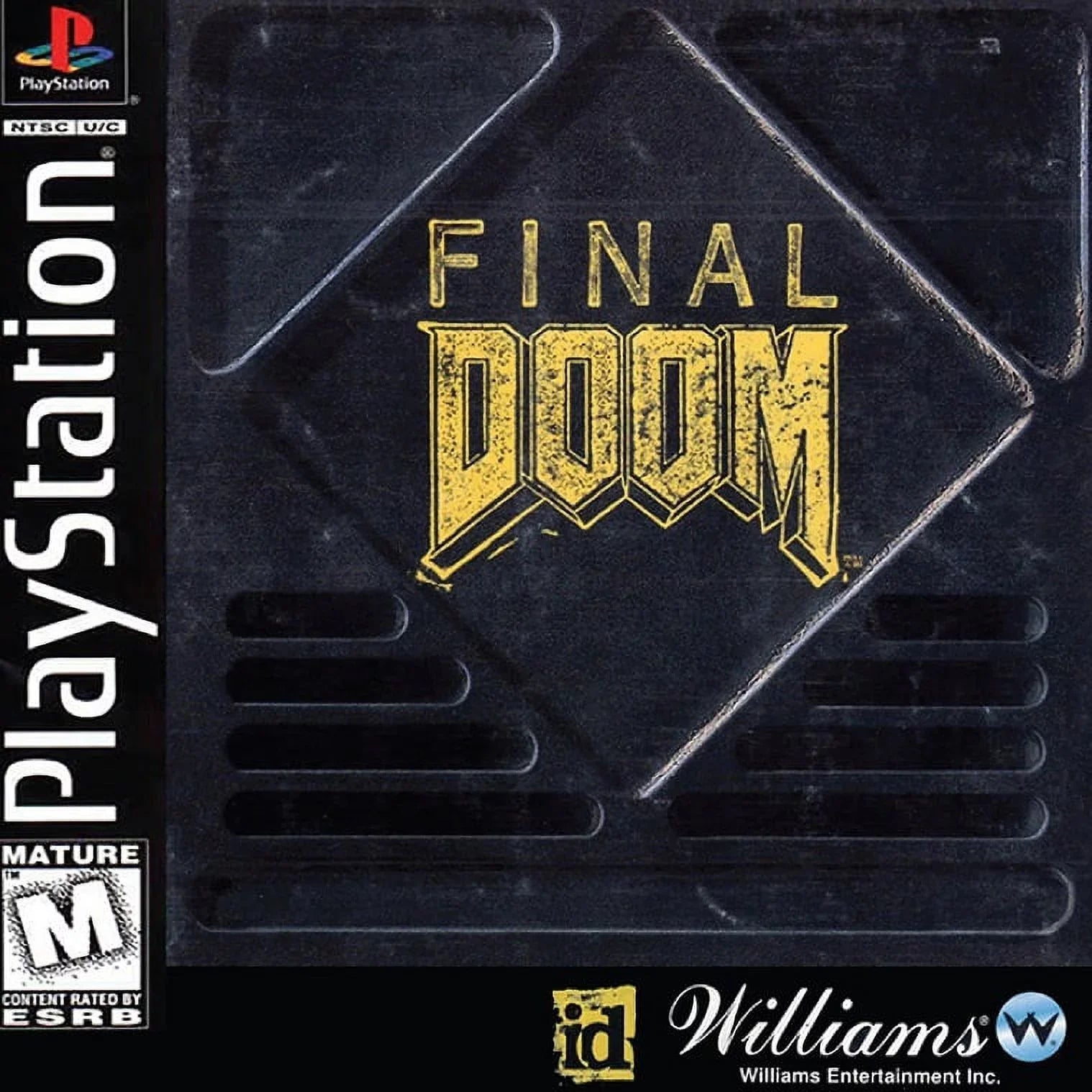 Restored Final Doom (Sony PlayStation 1, 1996) Shooter Game (Refurbished)