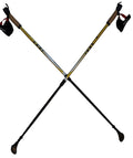 LEKI Nordic Walking Trainer Trekking Pole Grip Gold 105cm-135cm