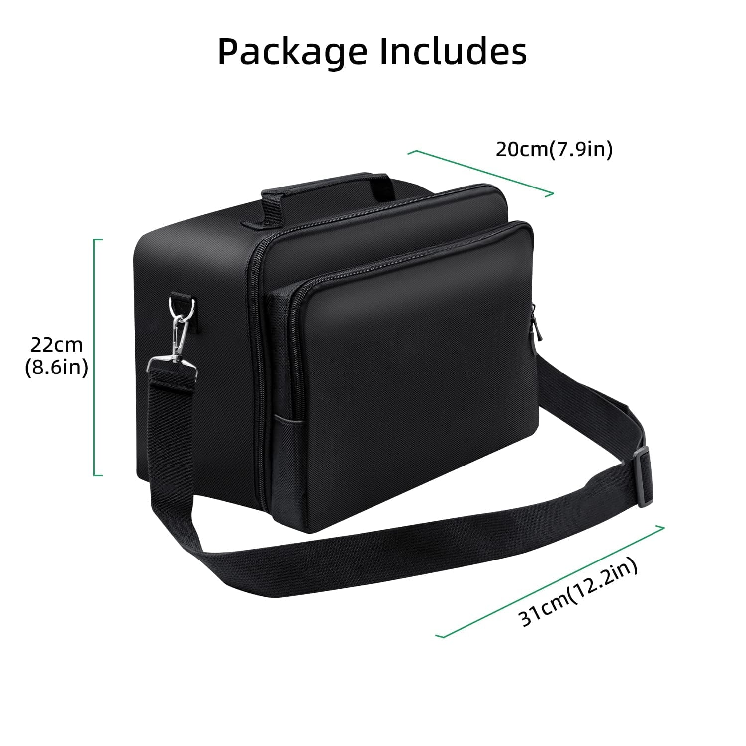 Protective Carrying Case for Xbox Series X-XSX Travel Bag Carrying Case for Xbox Series X Console, Controller, Cables and Other Accessories