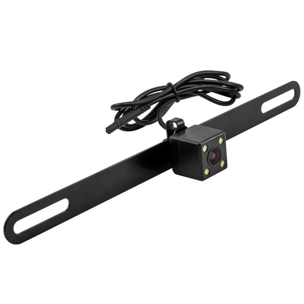 iBeam Behind License PLatitudee Camera w/ Active Park Lines and LED Night Vision