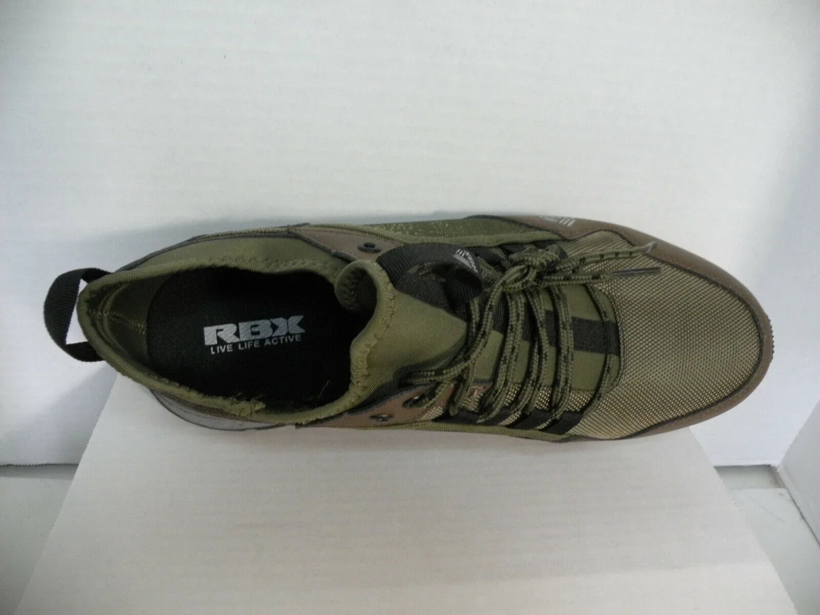 RBX ZENITH TRAINERS SPORTS SPORTS SNEAKERS ATHLETIC MEN SHOES OLIVE SIZE 12 NEW