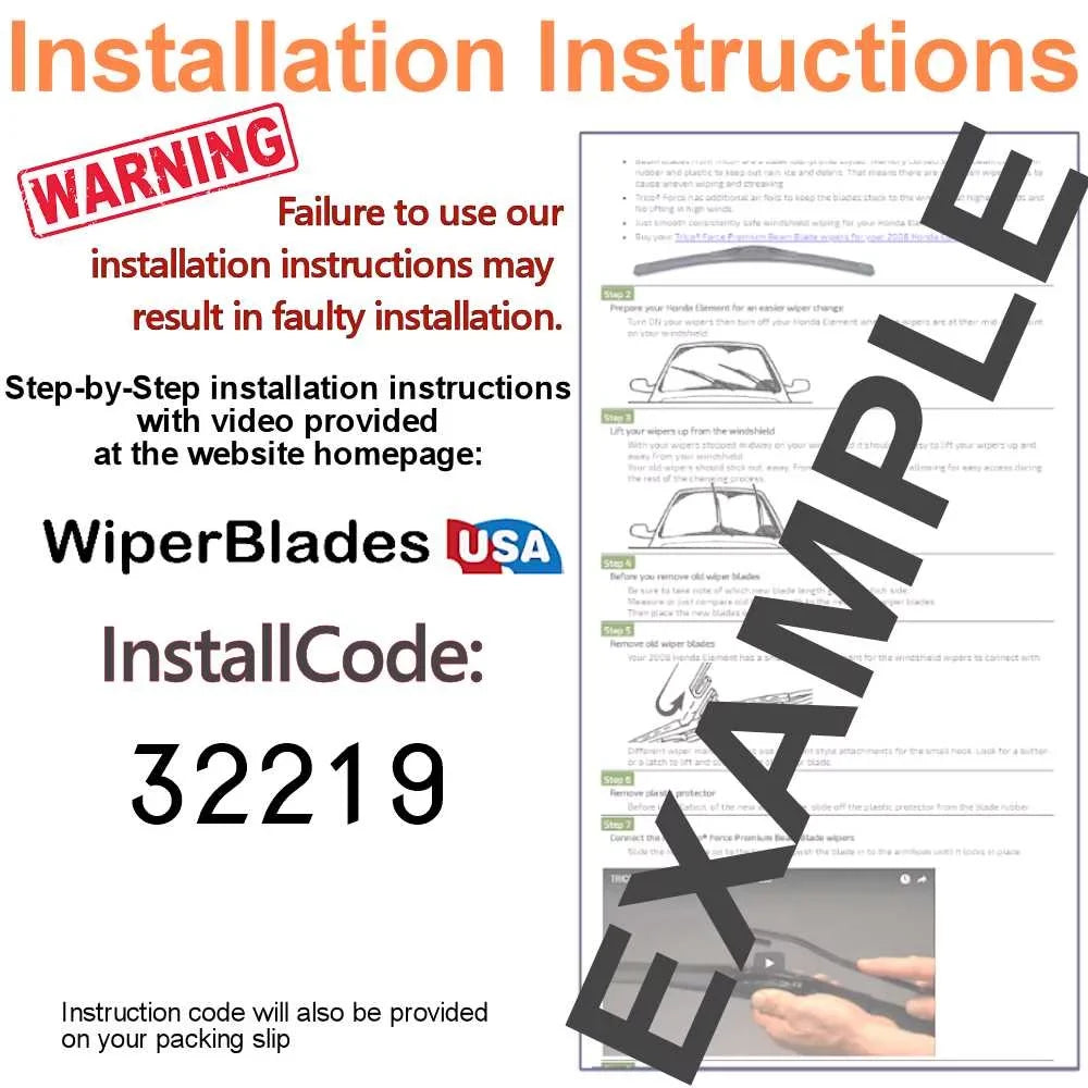 2015 Chevrolet Impala Limited Beam Blade Wipers (Set of 2)