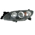 CAPA For 04-09 Mazda3 Front Headlight Headlamp Head Light w/o Bulb Driver Side
