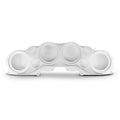 DS18 White J-LOUD Jeep Wrangler Soundbar System for JK JKU JL 07-19