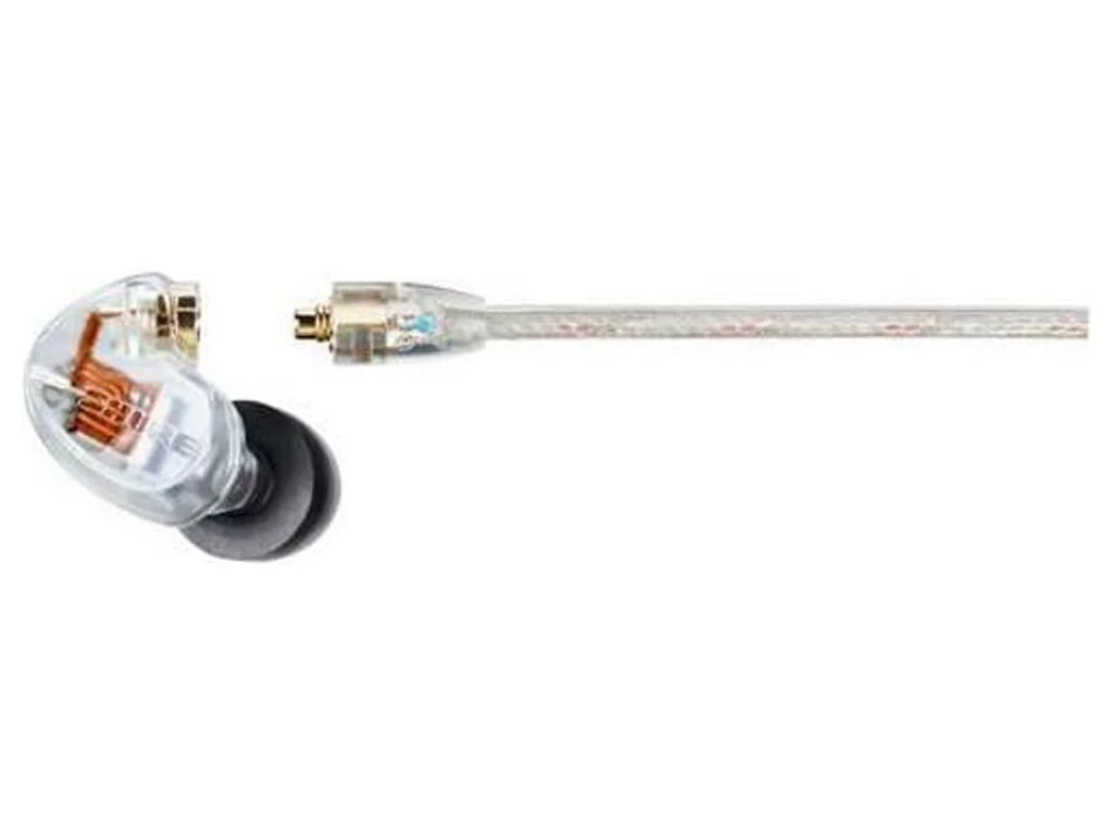 Shure SE425 Pro In-Ear Sound IsoLatitudeing Dual Driver Earphones - Clear