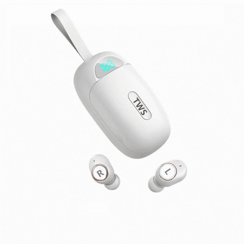 Wireless Earbuds For Xiaomi Redmi S2 (Redmi Y2) , with Immersive Sound True 5.0 Bluetooth in-Ear Headphones with 2000mAh Charging Case Stereo Calls Touch Control IPX7 Sweatproof Deep Bass