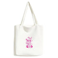 Lotus Lotus Flower Lotus Root Fish Water Tote Canvas Bag Shopping Satchel Casual Handbag