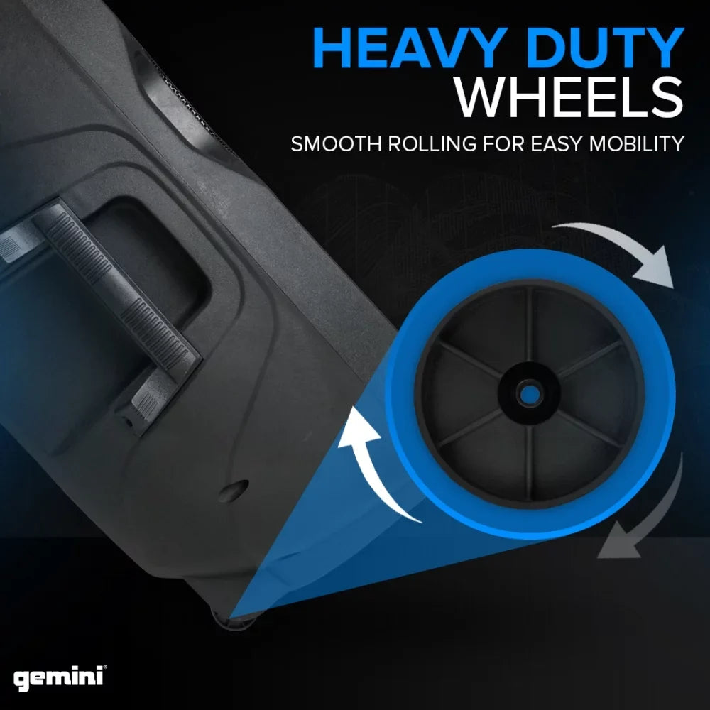 Gemini PA-SYS15 Complete Dual Speaker PA Package