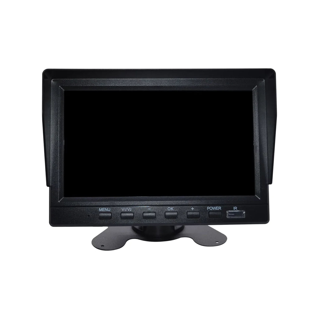 7" Monitor DVR Driving Video Recorder with BSD for RV Truck Bus+2 Backup Camera