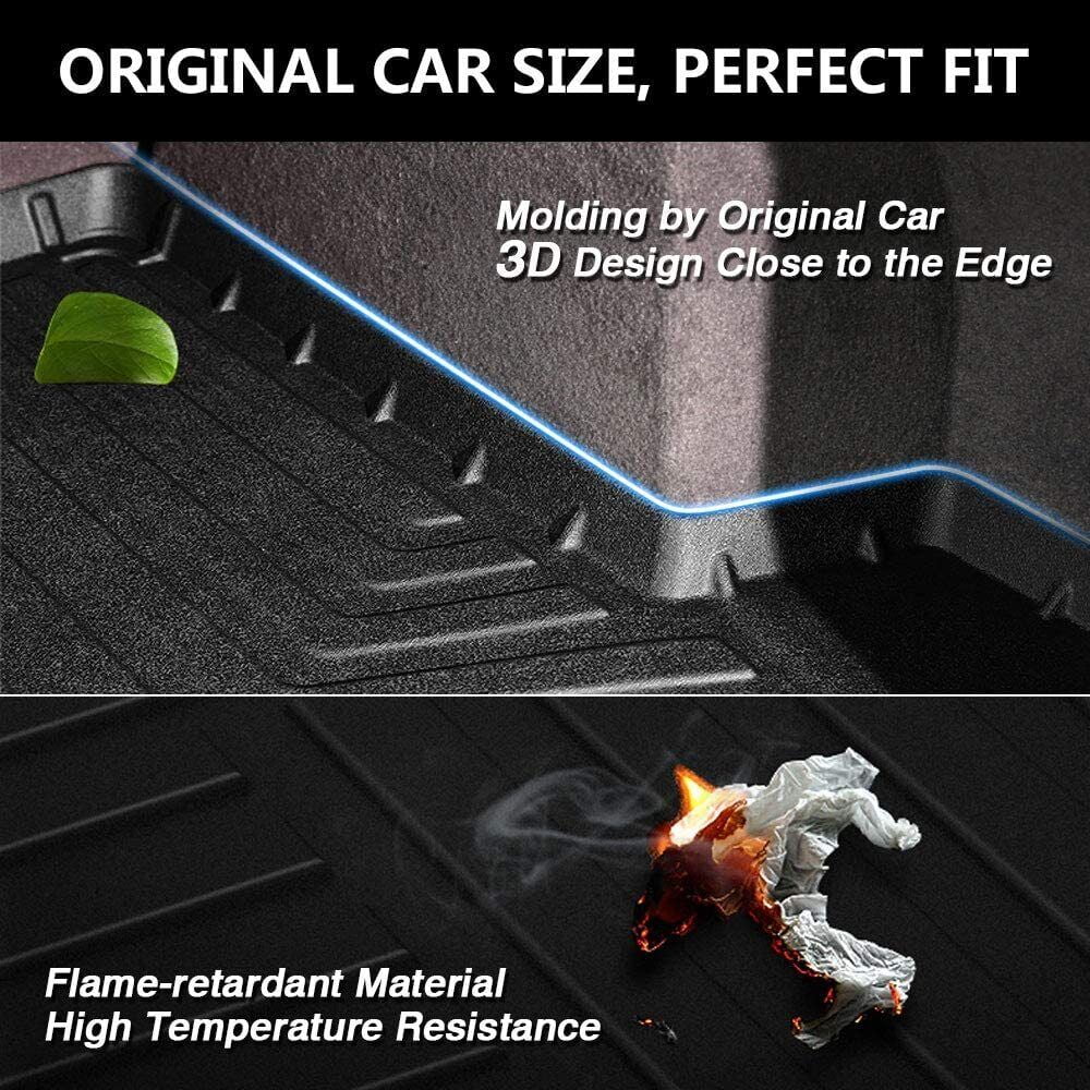 TPO Cargo Mats Liner Protection For 2018-2023 Toyota Camry All Weather