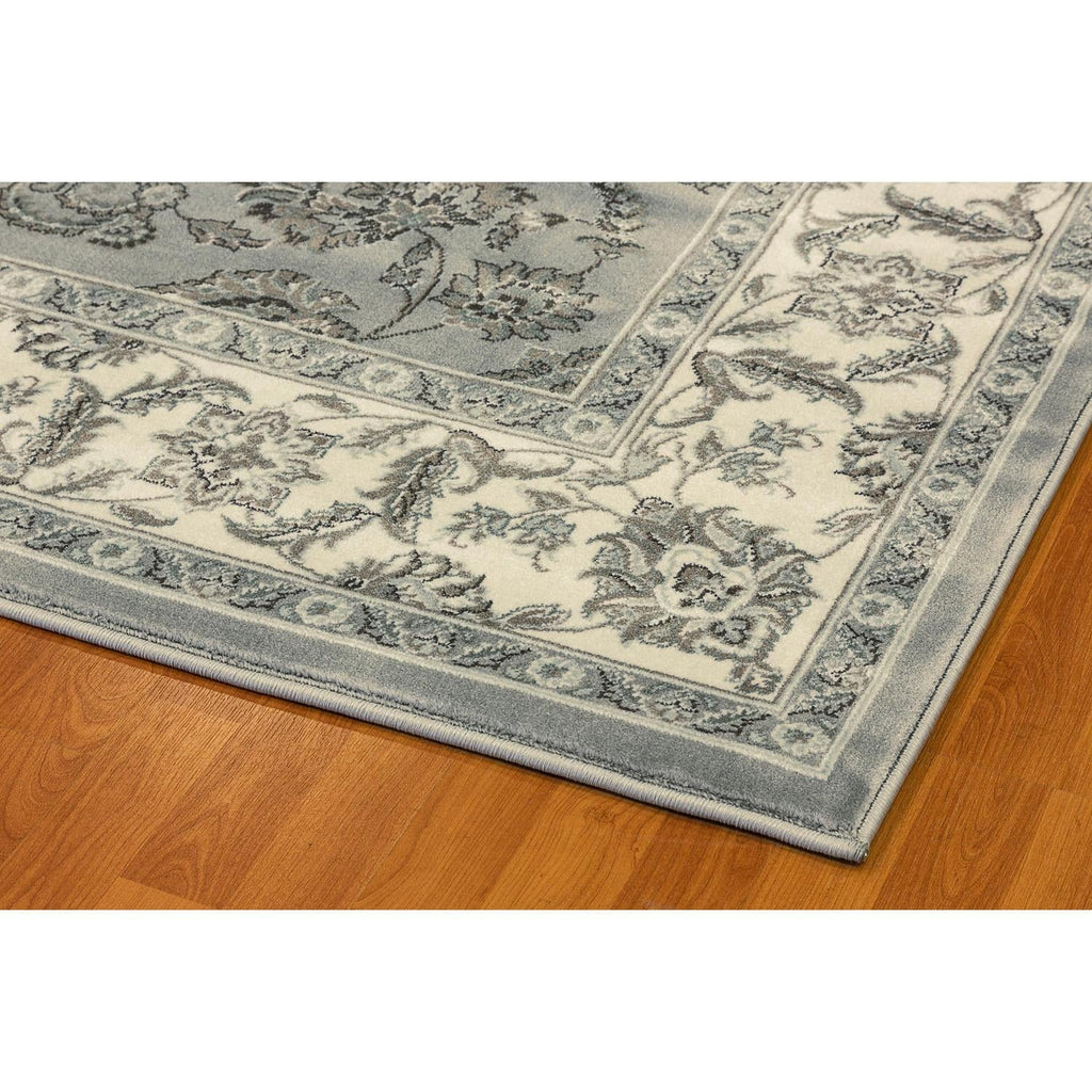 DynamicRugs LE71058020510 58020 Legacy Collection 6.7 x 9.6 in. Traditional Rectangle Rug, Dark Blue & Ivory