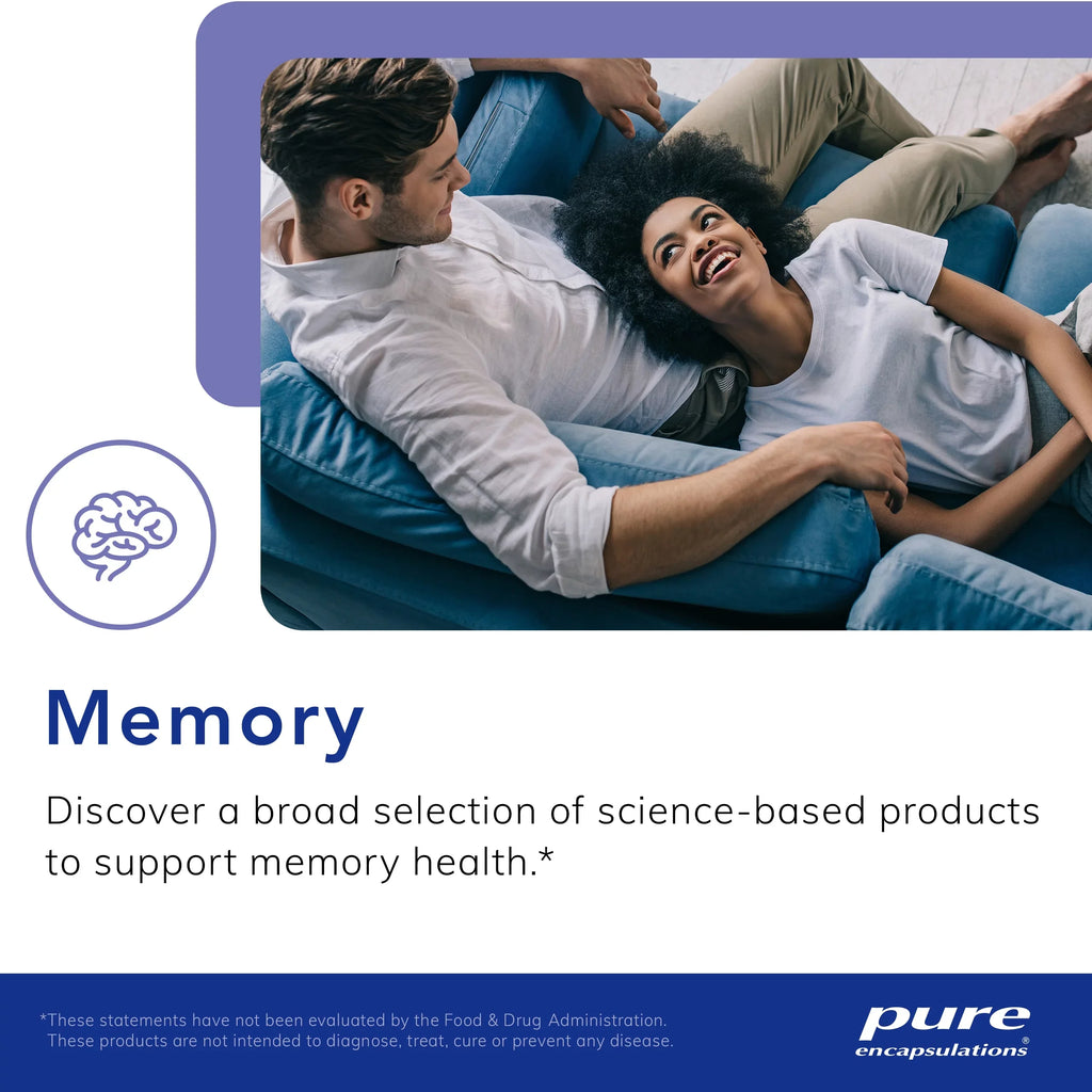 Pure EncapsuLatitudeions Brain Reset | Supports Concentration, Clarity, and Memory Associated with Brain Fog | 60 Capsules*