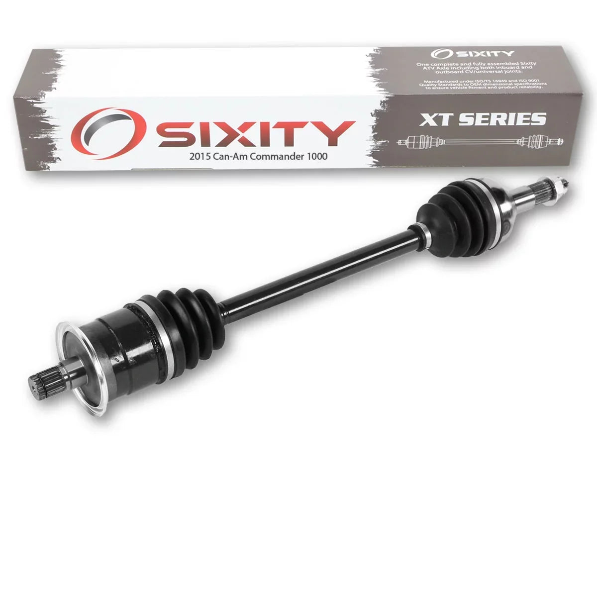 Sixity XT Rear Right Axle compatible with Can-Am Commander 1000 2015 - LTD 4X4