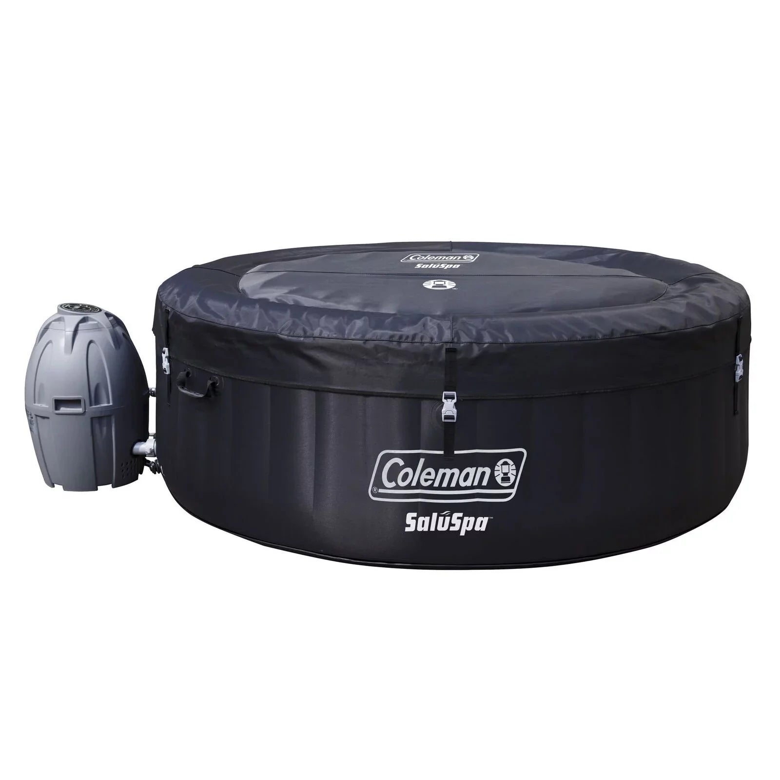 Coleman 13804-BW SaluSpa 4 Person Portable InfLatitudeable Outdoor Hot Tub Spa