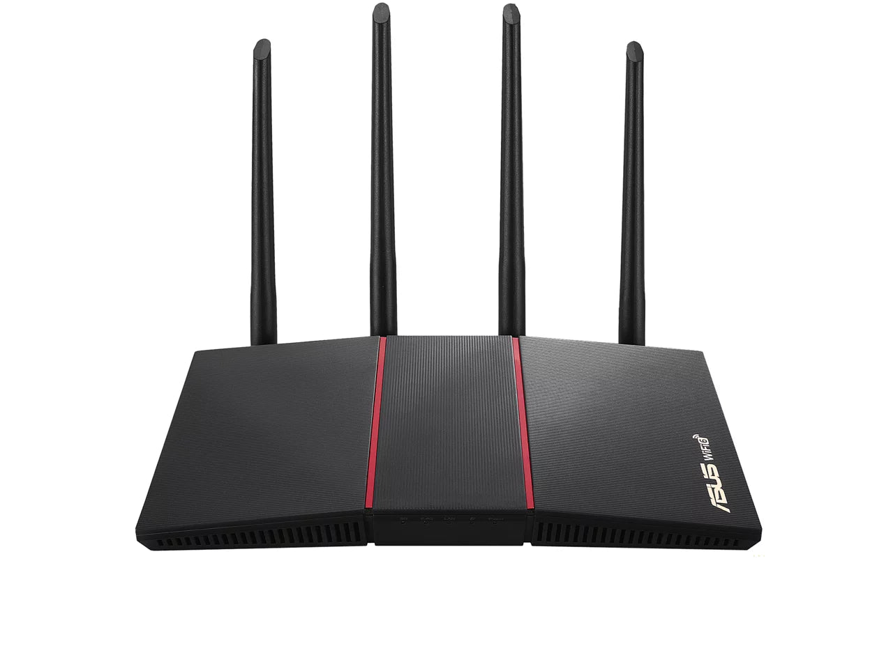 Asus RT-AX55 Wi-Fi 6 IEEE 802.11ax Ethernet Wireless Router - 2.40 GHz ISM Band - 5 GHz UNII Band - 4 x Antenna(4 x External) - 225 MB/s Wireless Speed - 4 x Network Port - 1 x Broadband Port - Gig...