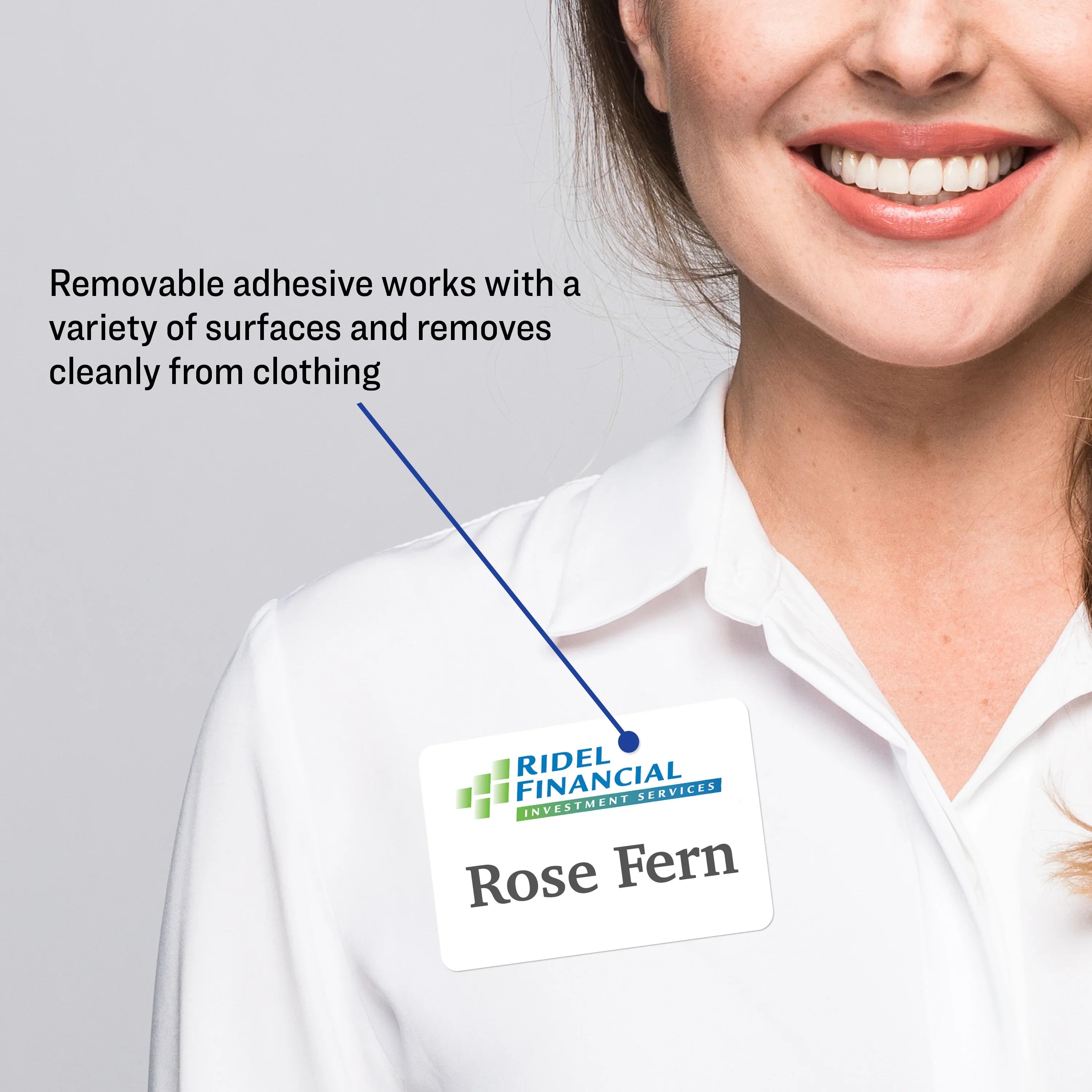 Avery Flexible Printable Name Tags, 2-1/3" x 3-3/8", Matte White, 400 Removable Name Badges (05395)
