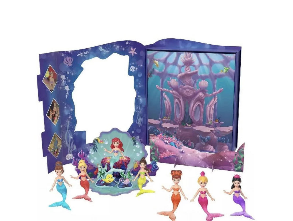 Disney The Little Mermaid Princess Ariel & Sisters Storybook Set New with Box