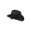Western Outlaw Hard Hat, 4 Point Ratchet, Black
