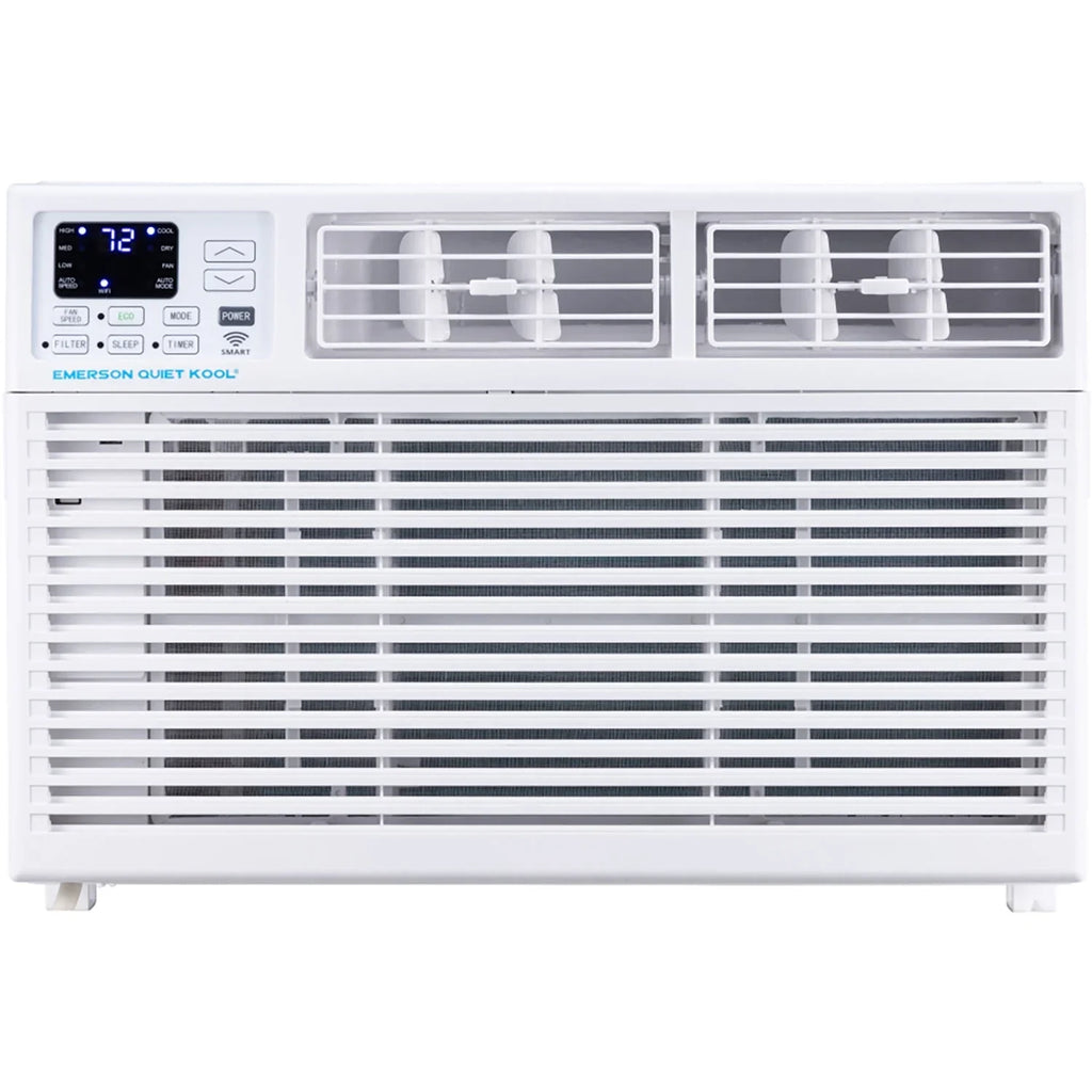 Emerson Quiet Kool 10,000 BTU 115V SMART Window Air Conditioner with Remote, Wi-Fi, and Voice Control