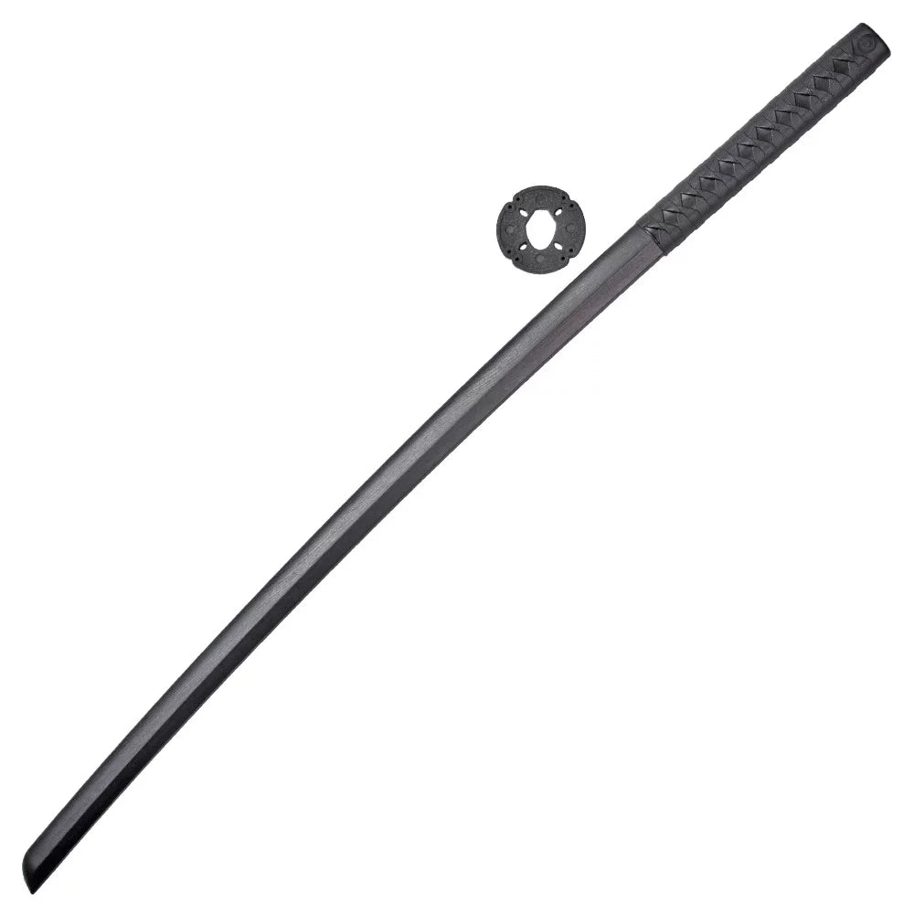 39" Black Polypropylene Kendo Practice Tool Training Samurai Katana Sword