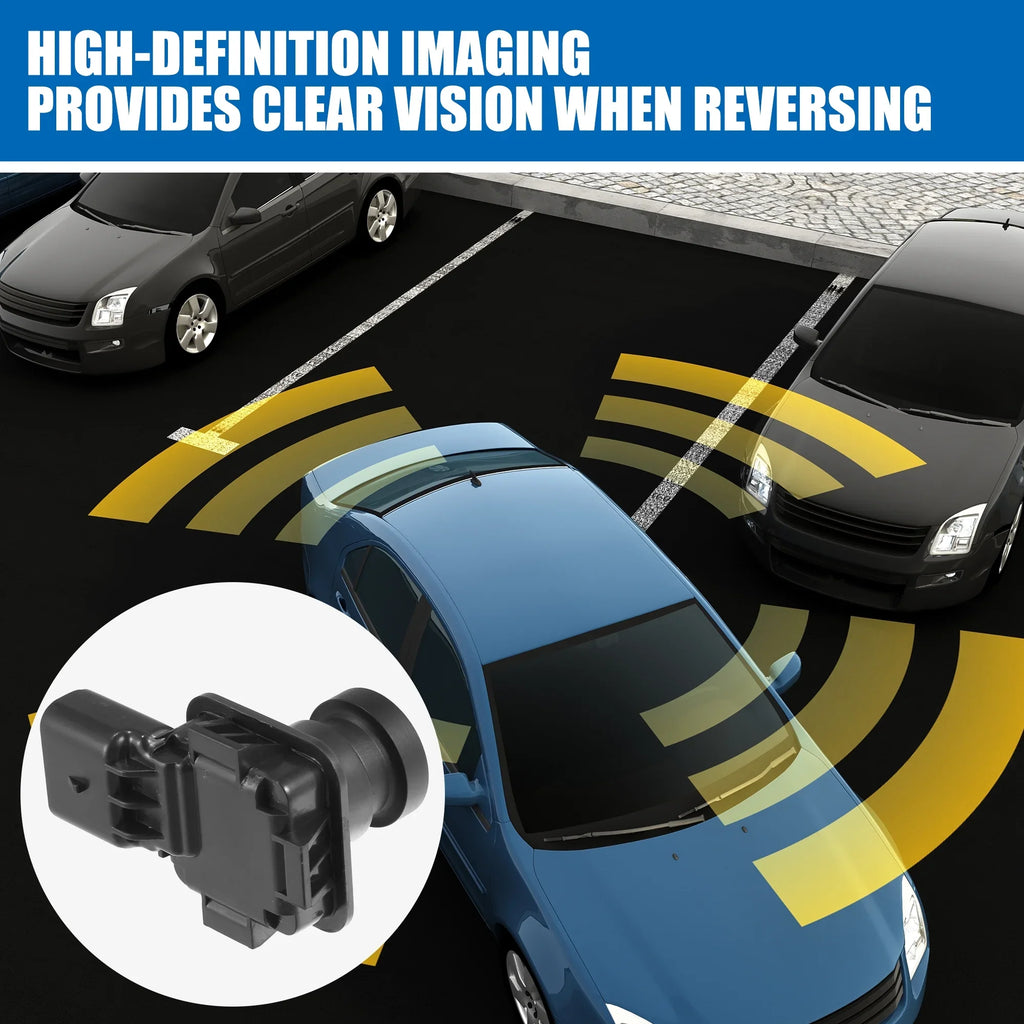 Unique Bargains Rear View Back Up Camera Wide Angle Park Assist Reverse Camera for Ford Focus 2012-2014 No.BM5Z19G490P