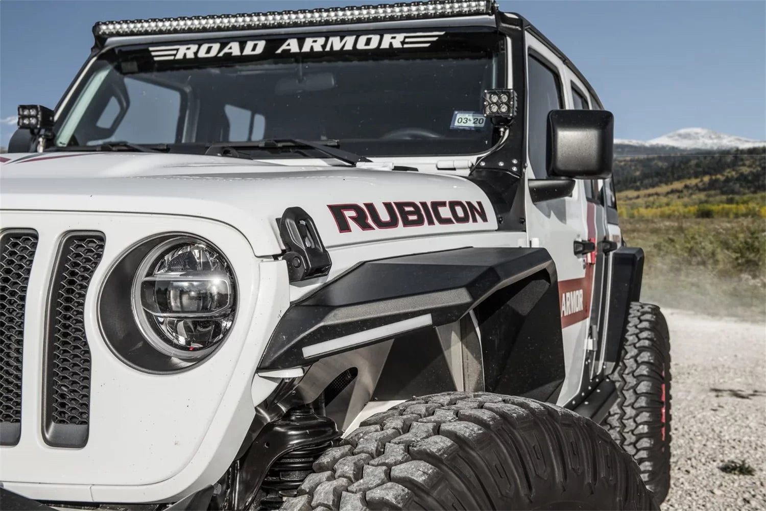 Road Armor 518LMP1B 18-C JEEP DEFENDER JL LIGHT MOUNTS - OVERHEAD LIGHT BAR Fits select: 2021 JEEP WRANGLER UNLIMITED SPORT, 2022 JEEP GLADIATOR