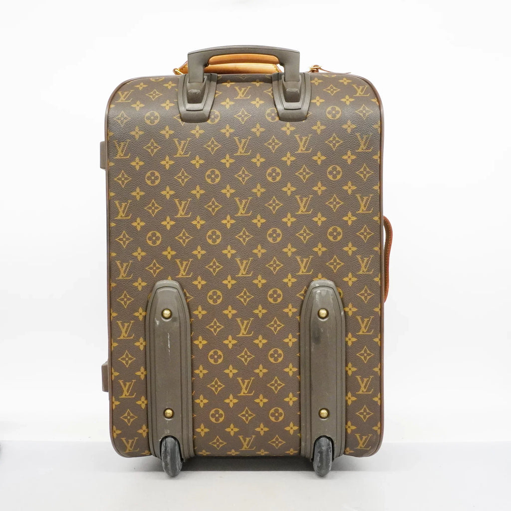 Used Auth Louis Vuitton Carry Case Monogram Pegas 55 M23294