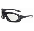 Uvex By Honeywell Seismic Sealed Eyewear With Reading Magnifiers 2.0 Diopter Safety Glasses With Black Frame And Clear Polycarbonate Lens With Uvextra Antifog Coating