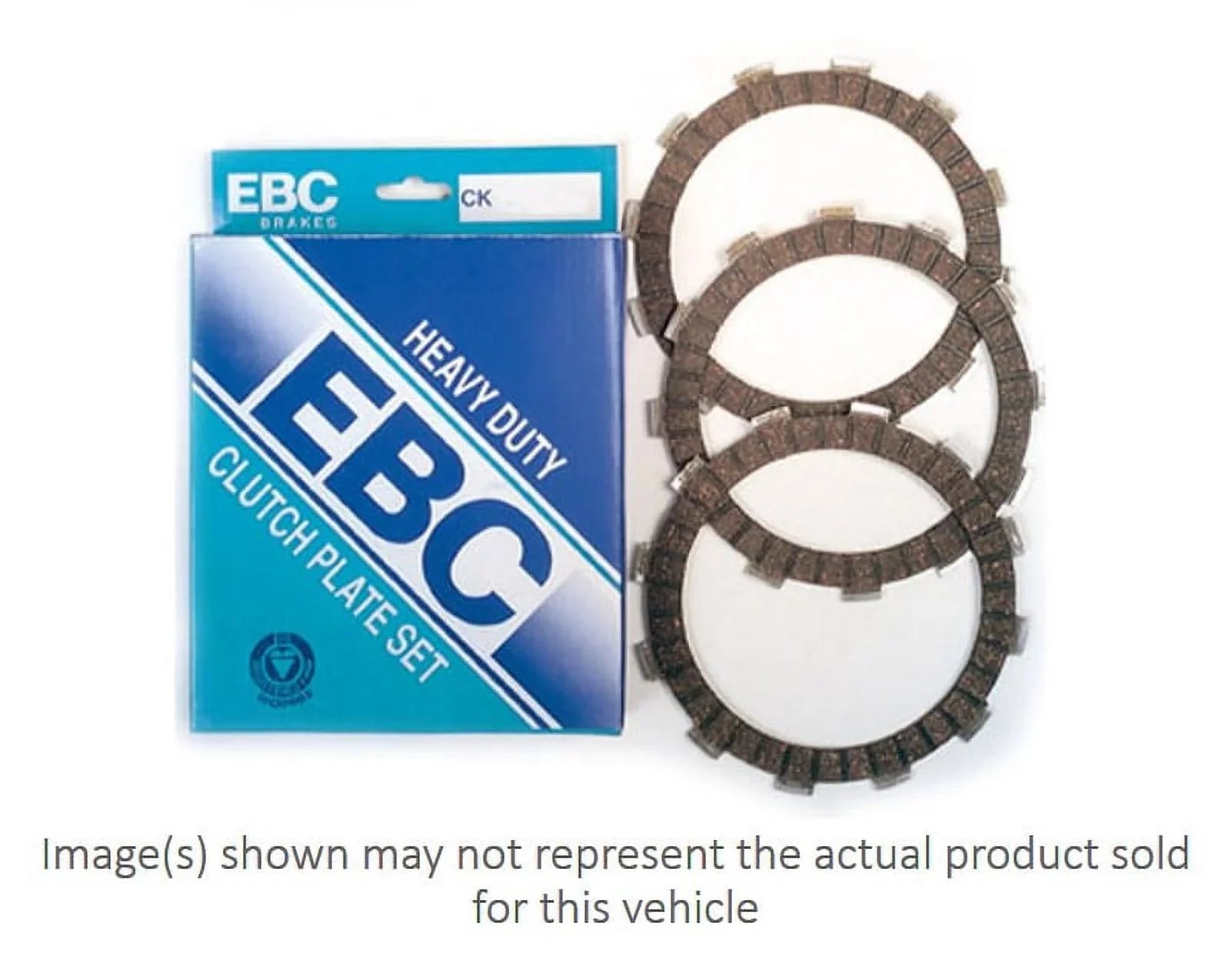 EBC Standard CK Series Clutch PLatitudee Kit for Yamaha XVS 1100 ATS V-Star Silverado 2003-2009