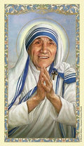 Saint Teresa Laminated Holy Card - Pray To Saint Teresa 75 PACK - Avalon Gallery 800-1283