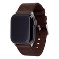 Brown St. Louis Cardinals Leather Apple Watch Band