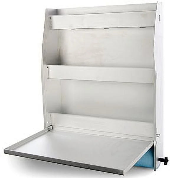 JEGS 80330 Trailer Door Storage Cabinet & Work Station 32 in. H x 26 in. W x 7 i