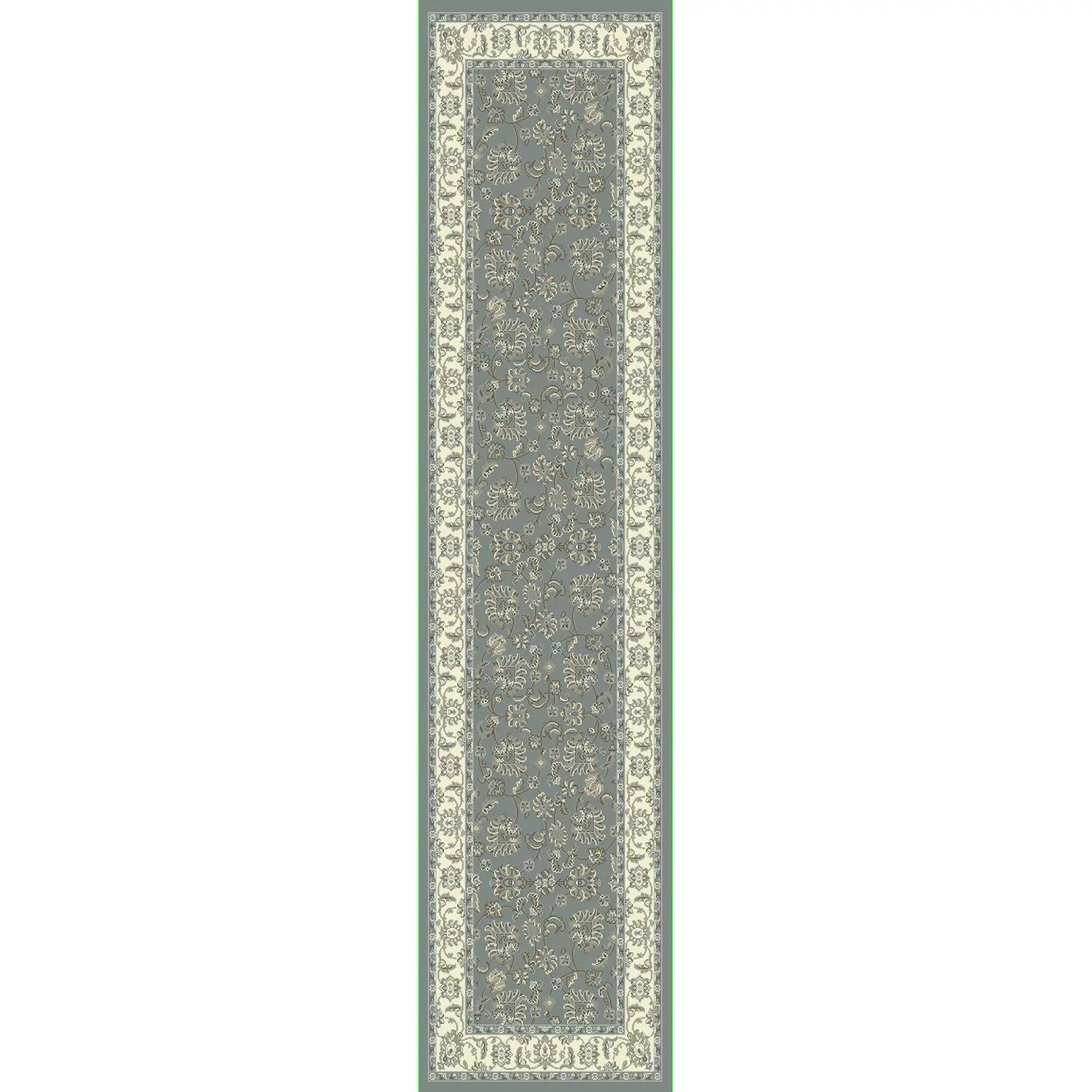 DynamicRugs LE71058020510 58020 Legacy Collection 6.7 x 9.6 in. Traditional Rectangle Rug, Dark Blue & Ivory